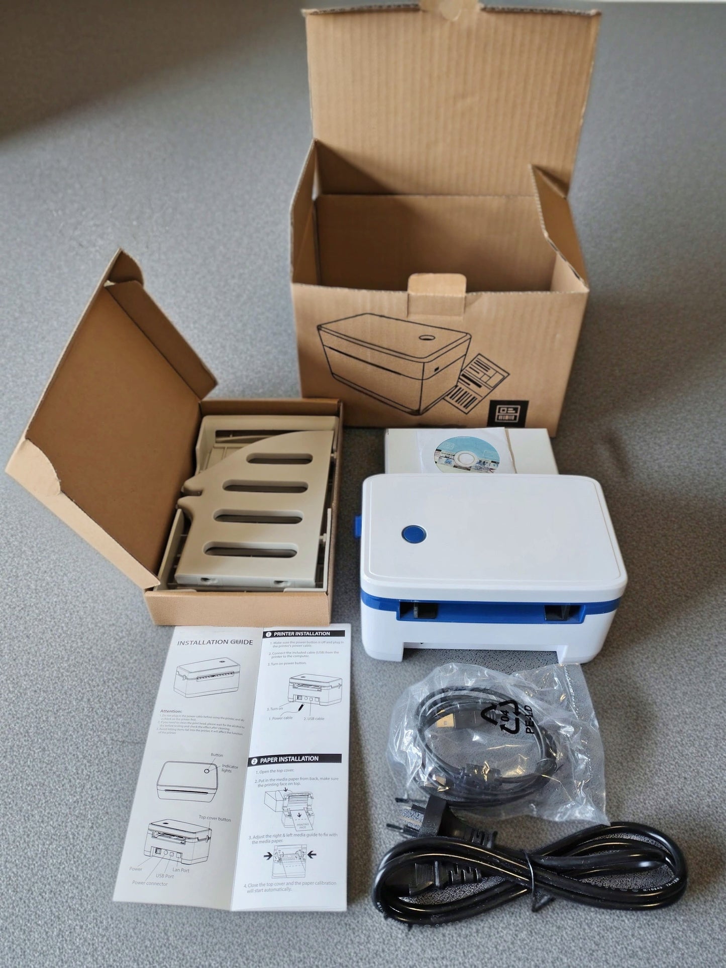 Professional WIFI Thermal Label Printer - 4x6 High Speed