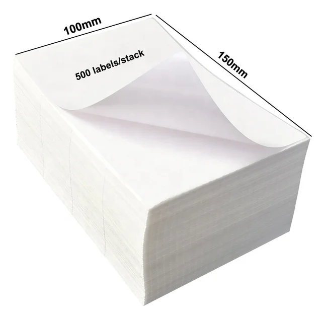 Premium 500 Direct Thermal Labels 100*150mm[fanfold]